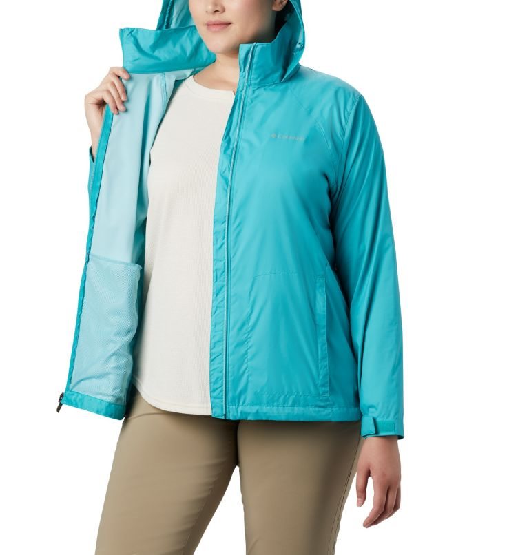 Jacheta Columbia Switchback III Dama Turcoaz | Plus Size PU0Q8S1M9